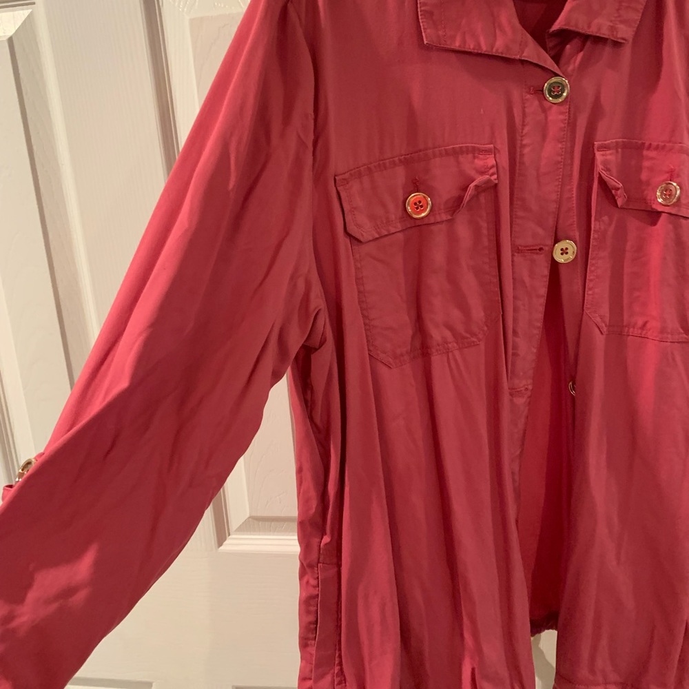 Chico’s Spring Drawstring Jacket - image 2